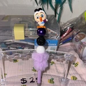 Dodo Themed Pen with Purple and Black Accents